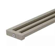 Caniveau de Douche Alu Schlüter-Kerdi-Line-Vario Wave 34mm 1,8m Pierre