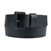  Ceinture Carhartt Bridle Leather Roller Buckle A0005562 Black/Coal
