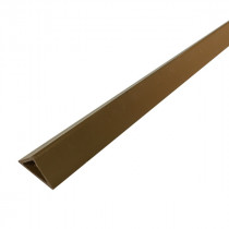 Liteau Triangulaire PVC 1 m 25x25x350 mm pour Chanfrein 90°, par 50