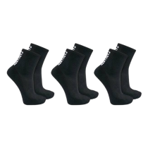 Chaussettes Carhartt Force Logo Short Crew SS9933M Black XL x3