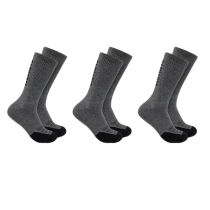 Chaussettes Carhartt Midweight Logo Crew SC9913M Carbon Heather XL x3