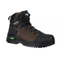 Chaussures de Sécurité Cuir Hautes S3S Coverguard X Claw Robust Marron