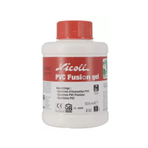 Colle PVC Fusion Gel Nicoll BP50N, Pot de 500 ml