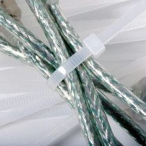 Collier de Serrage PA Transparent 200 x 3,5 mm, Lot de 1 000