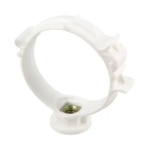 Collier monobloc PVC Nicoll CM50BL Blanc, ⌀50mm