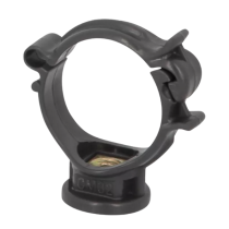 Collier PVC Nicoll Hometech® HOMC32 Anthracite pour Tuyaux ⌀32mm