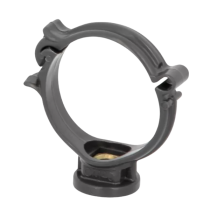 Collier PVC Nicoll Hometech® HOMC40 Anthracite pour Tuyaux ⌀40mm
