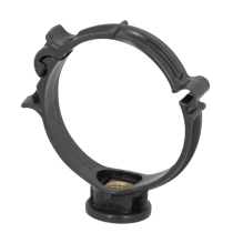 Collier PVC Nicoll Hometech® HOMC50 Anthracite pour Tuyaux ⌀50mm