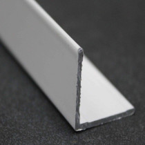 Cornière Aluminium Laqué Blanc 15 x 15 mm x 2,5 m