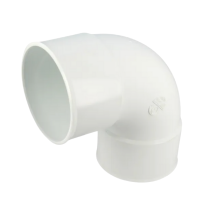 Coude PVC à Coller NF Femelle-Femelle 87°30 Nicoll CT88B Blanc, ⌀100mm
