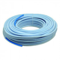 Tube PER Pré-gainé Bleu 20 mm, Couronne de 50 m