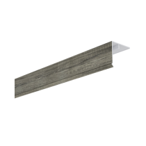 Couvercle d'angle PVC MEP Isocel Premium 50x50mm Chêne Vieilli 3m