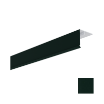 Couvercle d'angle PVC Bardage MEP Isocel Premium 50x50 Vert Basque 3m