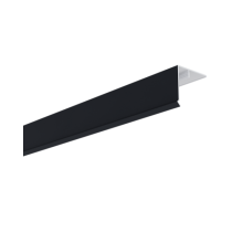 Couvercle d'angle PVC Bardage MEP Isocel Premium 50x50 Zinc Anthra 3m