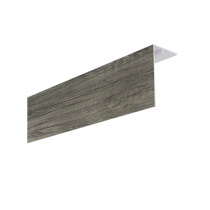 Couvercle d'angle PVC MEP Isocel Premium 90x50 Chêne Vieilli 3m
