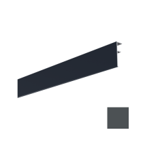 Couvercle intérieur Alu Bardage MEP Isocel 50 x 15 mm Anthracite 3m