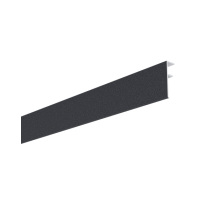 Couvercle intérieur PVC MEP Isocel Premium 50x15mm Métal Gris 3m