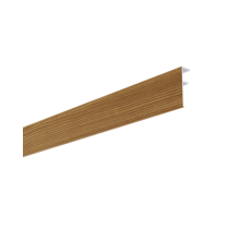 Couvercle intérieur PVC Bardage MEP Isocel Premium 50x15mm Pin Mugo 3m