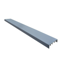 Couvertine-Alu-Finibeau-Plat-27x210cm-Gris-Sablé -1
