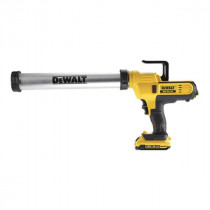 Pistolet à Mastic Sans Fil Dewalt XR 300-600ml 18V 2Ah, DCE580D1