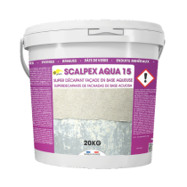 Décapant Façade Gel Scalpex Aqua 15, Seau de 20kg