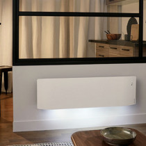 Radiateur Electrique Atlantic Divali Plinthe 750 W, Blanc