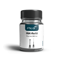 Encre de recharge Pica 55846 pour Marqueur Ink Noir, Flacon de 25ml