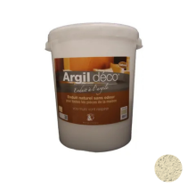 Enduit à l'Argile à Teinter Defi Argil déco Terre Grège, Seau 25kg