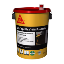 Enduit Bitumineux Noir Sika Igolflex®-178 Fondation, Bidon de 25L