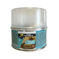 Enduit de Rebouchage en Pâte Scalp Multi'Restor Chêne Foncé, 0,4 kg