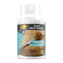 Enduit de Rebouchage en Pâte Scalp Multi'Restor Pin, Pot de 1,4 kg