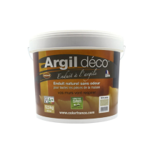 Enduit décoratif à l'Argile Defi Argil déco® Terre Grège Seau 12,5kg