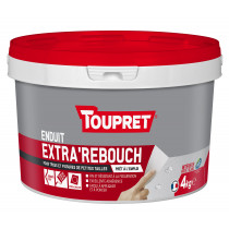 Enduit Rebouchage Pâte Toupret Extra' Rebouch Multi-support Seau 4 kg
