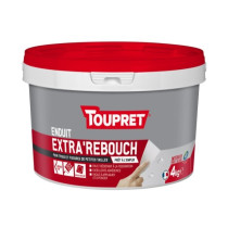 Enduit Rebouchage Pâte Toupret Extra' Rebouch Multi-support Seau 4 kg