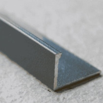 Equerre en Aluminium Anodisé Gris Sablé 12,5 mm x 2,5 m