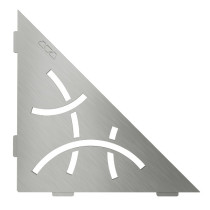 Etagère d'Angle de Douche Schlüter Shelf E S1 210x210mm Inox Curve