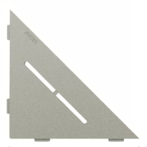 Etagère d'Angle de Douche Schlüter-Shelf-E-S1 Pure 210x210mm Pierre