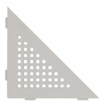 Etagère d'Angle de Douche Schlüter-Shelf-E-S1 Square 210x210mm Grège