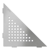Etagère d'Angle de Douche Schlüter-Shelf-E-S1 Square 210x210 Inox