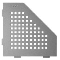 Etagère d'Angle de Douche Schlüter-Shelf-E-S2 Square 210x210mm Etain
