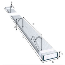 Boite d'Attente Polypropylène Préfabriquée AB-BOX 60S 06/25cm, 120cm