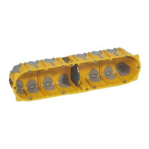Boîte Multipostes Ecobatibox Legrand 4 Postes Profondeur 50mm 080034
