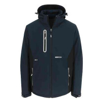 Veste Softshell Herock Taris Bleu Marine/Noir