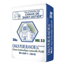 Chaux Blanche Saint Astier NHL 3,5 LC, Sac de 25 kg