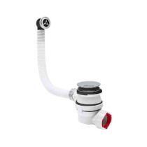 Bonde et Siphon Lavabo ⌀32mm Wirquin Nano Compact Trop Plein 307223975
