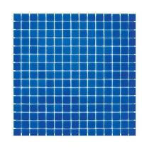 Mosaïque Bleue Classique Nylon PDV10, Plaque 32,7 x 32,7 x 0,38 cm