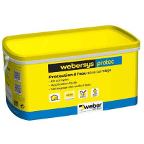 Etanchéité Sous Carrelage Webersys Protec 20 kg