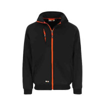 Sweat-shirt Zippé Herock Othello Noir