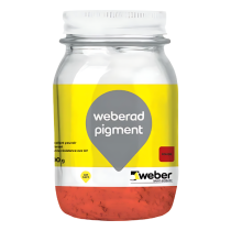 Colorant en Poudre Béton Weberad Pigment Rouge 900g