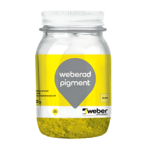 Colorant en Poudre Béton Weberad Pigment Jaune 400g